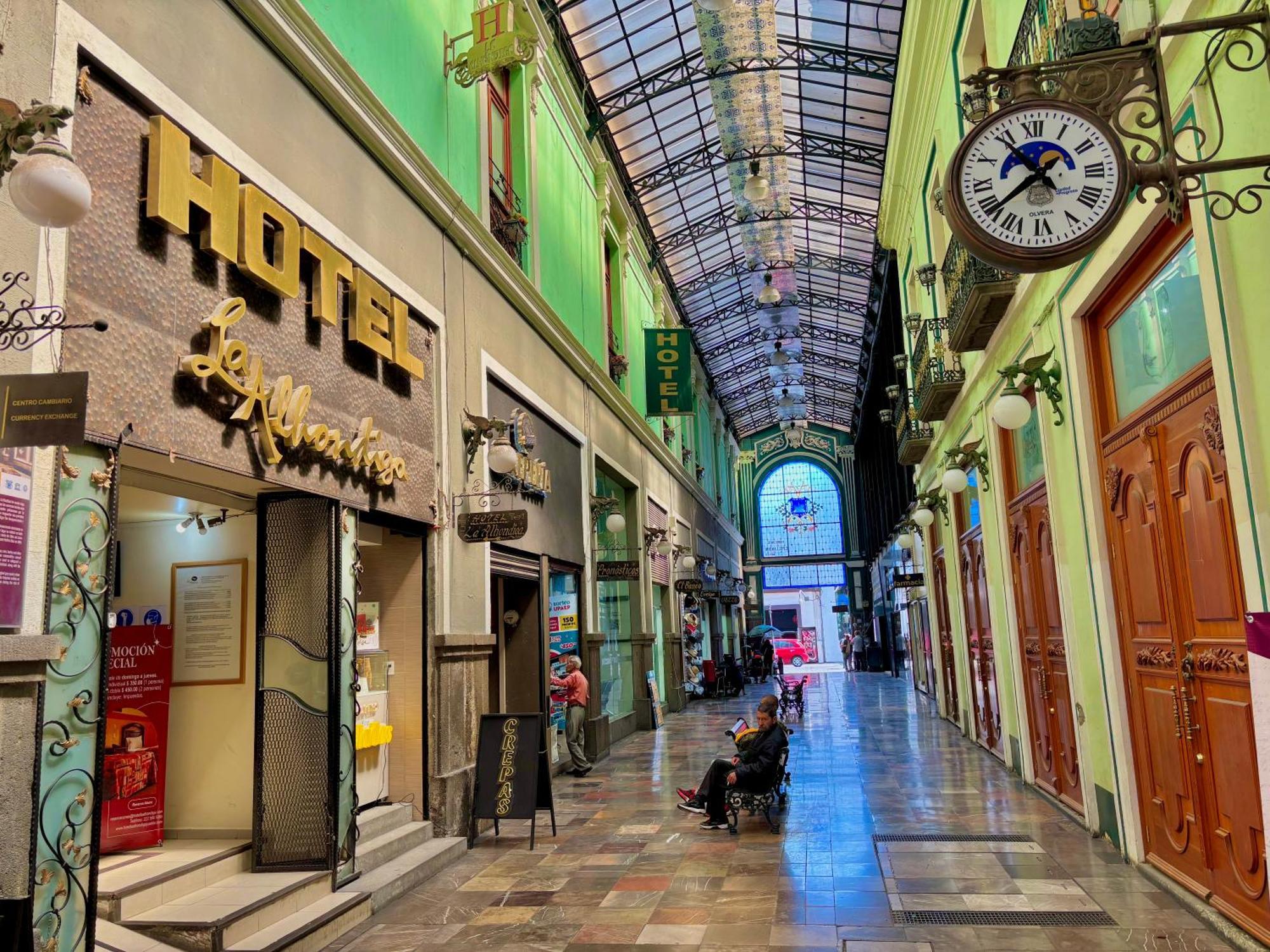 Hotel La Alhondiga Puebla Exteriér fotografie